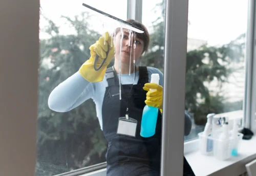 Nettoyage de vitres intérieures et extérieures à Lemainville